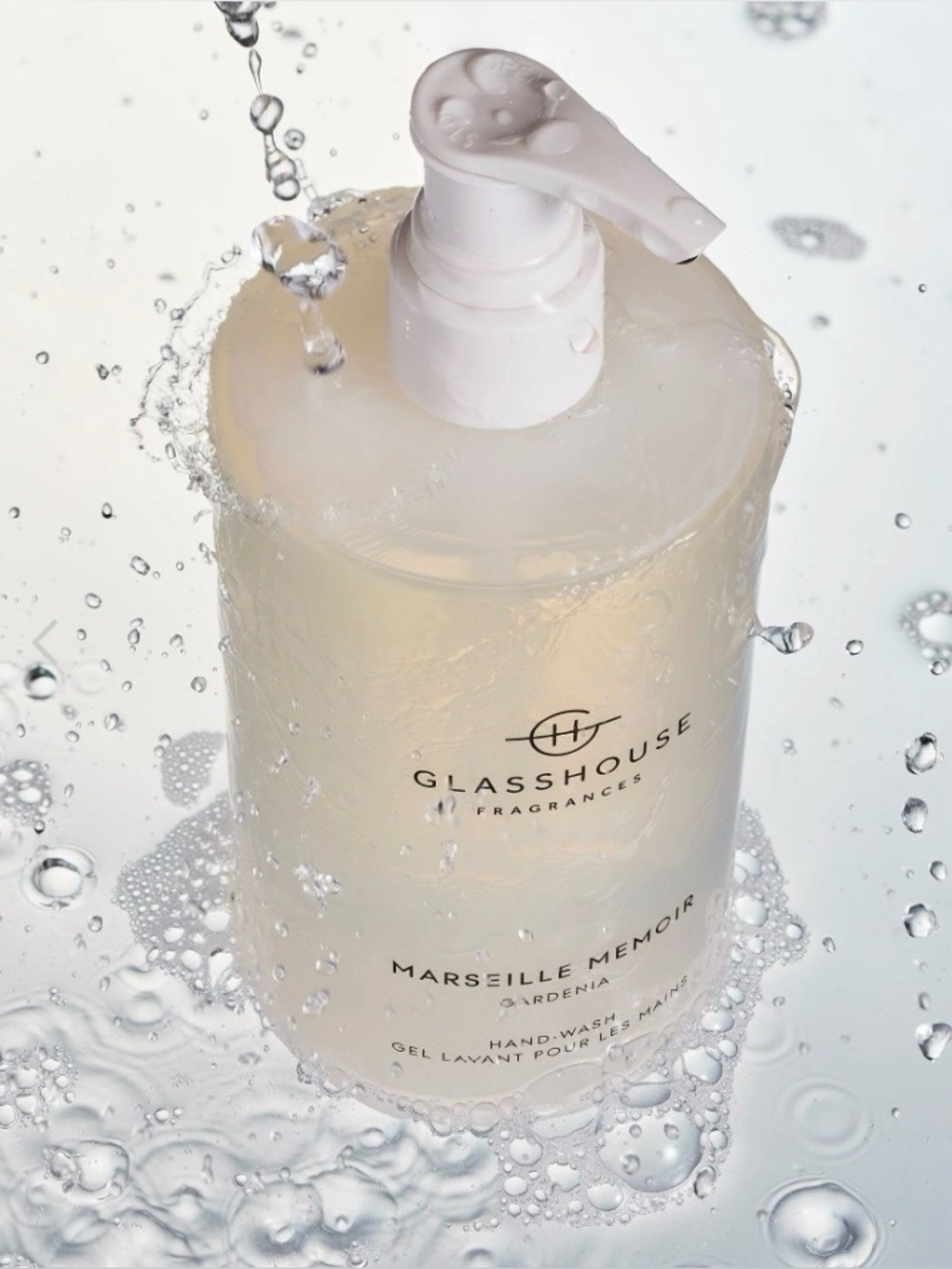 Glasshouse Fragrances Marseille Memoir Gardenia Hand Wash